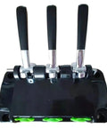 Handy Manual Discharge Valve For Ice Cream Machine With Flexible Soft Parts, Quick Fit For Various Models, Smooth Operation, Reliable Seal, And Durable Components For Consistently Creamy Scoops, black metal lever valve