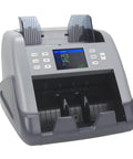 Boss Level Multi Currency Bill Counter With Automatic Note Verification Secure Denomination Detection And Flat Out Fast Cash Sorting For Serious Retail Teams Everywhere, front view.