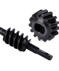 Helical Axle Gear Set For 1 By 30 RC Crawler 14T Hardened Steel Worm And Spur Gears Dual Pack With Two Identical Sets