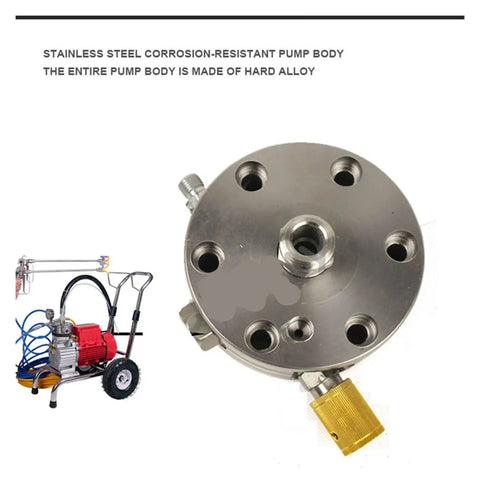 Stainless steel corrosion-resistant pump for Heavy Duty 5200W Electric Paint Sprayer, ensuring durability in home improvement.