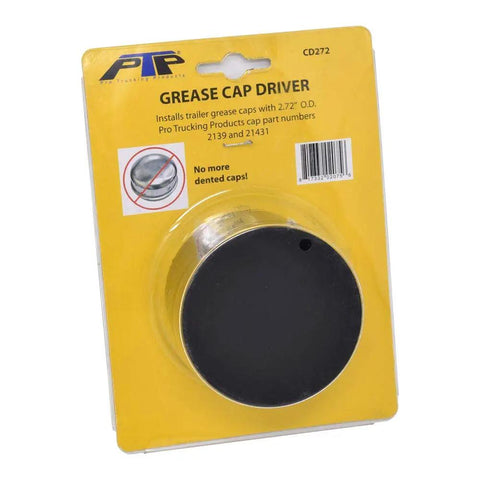 Package of Trailer Axle Grease Cap Installation Kit With Three Size Tools For 1.99 2.45 And 2.72 Inch OD Caps Easy Fit Kit