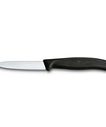 3.25 Inch Paring Knife With Straight Edge Spear Point, Ergonomic Non Slip Handle, Workhorse Kitchen Tool For Peeling And Dicing