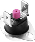 Rollout Furnace Limit Switch 47 22861 01 L350 2 Pack SPST Bimetal Temperature Control with manual reset and mounting holes