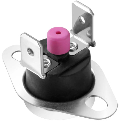 Rollout Furnace Limit Switch 47 22861 01 L350 2 Pack SPST Bimetal Temperature Control with manual reset and mounting holes