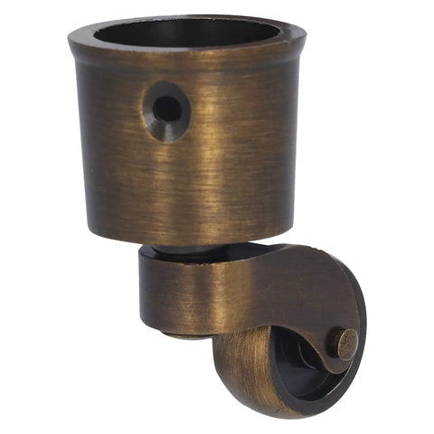 Rcniso Precise Round Cup Caster, Silent Heavy Duty Caster, Diameter Swivel for Furniture, Zinc Alloy Material close-up view.