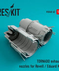 Dope Upgrade Resin Tornado Exhaust Nozzles For One Forty Eight Scale Revell And Eduard Model Kits High Detail Replacement Set For Realistic Engine Thrust Unpainted Unassembled Precision Upgrade For Aircraft Builders