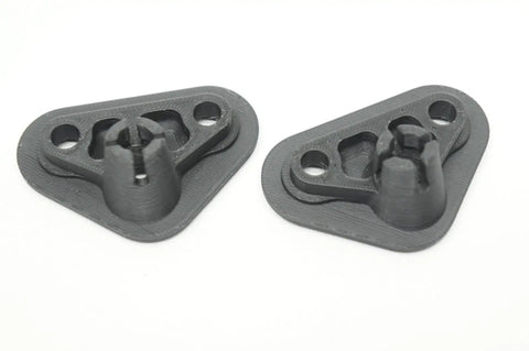 Left And Right Sun Visor Mount Clips Replacement Kit For Subaru Forester BRZ Scion FT86 Visor Pivot Mounts OEM Look