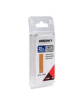 Top Shelf 23 Gauge Steel Pin Nails 3/8 Inch Collated Strips in packaging, 1000 count for trim work use.