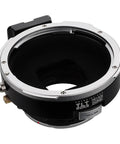 Tilt Shift Lens Mount Adapter For Pentax 6x7 Lenses On Canon EOS EF And EF-S Cameras With Gen10 Focus Confirmation Chip 360 Degree Rotation 20mm Shift 10 Degree Tilt Black, silver ring