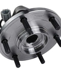 Front Wheel Bearing Hub Assembly 515066 6 Lug With ABS for Nissan Titan Armada Pathfinder Infiniti QX56 2004 2005 2006 2007 Compatible Replacement Wheel Hub Bearing Carrier