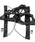 Front Left Driver Side Window Regulator With Panel Without Motor For Ford Expedition And Lincoln Navigator 2007 2017 OEM Replacement Parts 749-542 Direct Fit black steel direct-fit assembly
