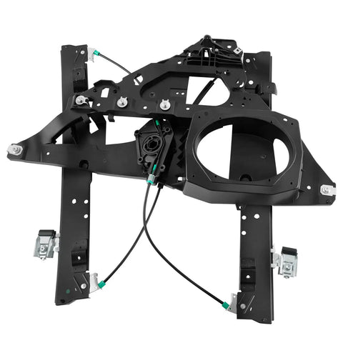 Front Left Driver Side Window Regulator With Panel Without Motor For Ford Expedition And Lincoln Navigator 2007 2017 OEM Replacement Parts 749-542 Direct Fit black steel direct-fit assembly