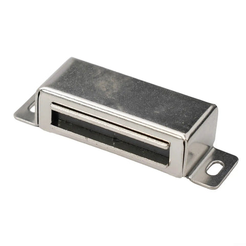 Heavy Duty Magnetic Door Catch 40kg Pull Stainless Steel Cabinet Latch for Kitchen Cupboard Garage RV Boat Silver 1 Pack