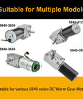 Durable DC motor mounting bracket for 5840 series gear motors