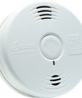 Two Pack Photoelectric Smoke Alarms With 10 Year Battery No Fuss Wire Free Interconnect Clear Voice Alert Easy Setup Bright White Finish
