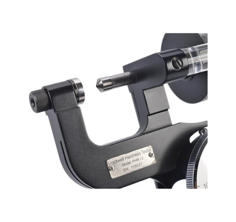 Compact Portable Rockwell Hardness Tester With Micrometer Style Operation Delivers Field Ready Precision Under ISO 6508 And ASTM E110 Compliant Lightweight 0.8 Kg