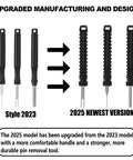 2025 version of 30 Piece Terminal Removal Tool Kit With Stainless Steel Extractors for Electrical Connectors and Harness Maintenance.