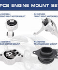 Engine Mount Kit For 2007 To 2017 Altima 2.5L Auto Transmission 4 Piece Set Replace OE A4339 A4340 A4350 A4353
