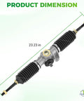 Club Car Precedent Steering Rack And Tempo Steering Gear Box 23.23 inches OEM 102288601 Direct Fit Replacement