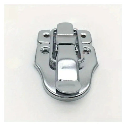 Five Pack Duckbilled Box Hasp Lock With Padlock Hole For Wooden Chests And Cabinets Built To Last Beefy Heavy Duty Brass Finish Iron Latch