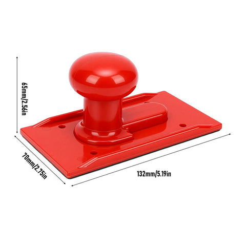 Red Push Block Safety Tool for Table Saw Router Jointer and Bandsaw High Strength ABS Plastic Durable Push Stick