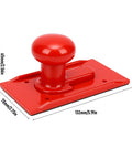 Heavy Duty Woodworking Push Block Safety Push Stick With Textured Non Slip Grip And Rounded Handle, dimensions shown