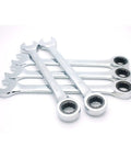 Ratchet Spanner Set 19mm Gear Wrench Tools With Anti Rust Finish Easy Grip Combination Wrenches for Tight Spaces
