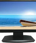 23.6 Inch Super HD 5MP Security Monitor displaying beach scene, 2592x1944 display, 16 by 9 HDMI and dual BNC inputs visible