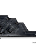 Top view of US Air Force B 2A Stealth Bomber Model Kit 1 144 Scale Multicolor Markings Plastic Aircraft Build Kit