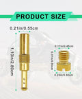 Carburetor Jet Kit 20 Piece Brass Main And Slow Pilot Jet Set For Scooters ATVs Karts And GY6 Engines 125cc 150cc 200cc 250cc Easy Tune