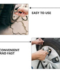 Tough As Nails Air Pump Hose Adapter Quick Connect Replacement For Tire Inflator With Durable Build And Anti Slip Grip To Ensure Safety While Inflating So You Can Hit The Road Without Leaks Being Stuck Roadside Safe And Sound, car tire valve connection