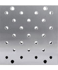 Accusize 6x6x4 in precision angle plate, steel, perforated with through holes