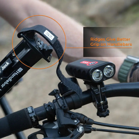 Handlebar Jack V3 Portable Repair Stand For Bicycles And Electric Bikes, 3.7 Inch Ground Offset, secure cradle with thicker strap