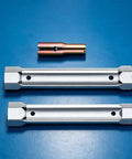 Rock Solid Hex Socket Wrench Set With Hollow Groove Design features three premium alloy steel pieces for easy faucet installation.