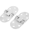 Tough As Nails Heavy Duty Door Hinges Crafted From Premium 316 Stainless Steel Boasting Mirror Polish Shine And Marine Grade Saltwater Shielding real deal hardware for boat RV doors and cabinet upgrades, pack of 2 hinges, 66x30mm.