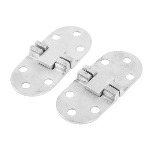 Tough As Nails Heavy Duty Door Hinges Crafted From Premium 316 Stainless Steel Boasting Mirror Polish Shine And Marine Grade Saltwater Shielding real deal hardware for boat RV doors and cabinet upgrades, pack of 2 hinges, 66x30mm.