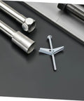 Heavy Duty Drywall Toggle Bolts Kit With Thirty Sets Wall Anchors For Secure Mounting And No Fuss Install At Home Or Office Durable Design Versatile For Hanging Shelves Pictures Cables And Office Gear, metal toggle bolt set