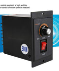 No Sweat AC Motor Speed Controller 220V Single Phase 50Hz 60Hz Electric Regulator with adjustable rotary switch for 500 watts.