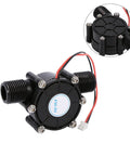 10W High Power Mini Water Turbine Hydroelectric Generator for On The Go Charging Portable Micro Hydropower Device
