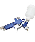 Heavy Duty HVLP Paint Sprayer Gun With 1.0 Mm Gravity Feed Nozzle for precise auto and wood finishing tasks.