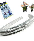 Rack-A-Tiers Pipe Viper Cold Bend Tool for Half Inch Schedule 40 PVC Conduit Bender with flexible spring design.