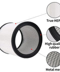 Replacement HEPA Cartridge Filters With Lid For 5 Gallon And Up Wet Dry Vacuums Fits 90304 90350 90333 903-04-00 9030400 90585
