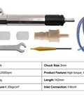The Ultimate Pneumatic Mini Grinder With 45 Or 90 Degree Swivel Head High Speed Air Powered Rotary Tool for tight welds.