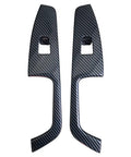 Four Piece Carbon Fiber Color Door Window Control Panel Cover Trim For Hyundai Elantra 2017 2018 2019 2020 North American Version