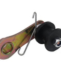 Smash That Chain Slap With Superhao Tensioner Kit Two Small Rollers Adjust Your Bike Drive Smoothly And Prevent Derailment On Moto Or ATV For Reliable Shifting Without The Hassle, metal chain tensioner with black rollers and spring clip