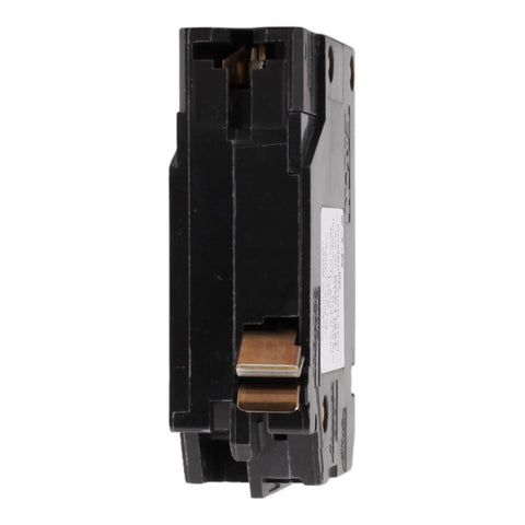 15 Amp Arc Fault Circuit Breaker AFCI Single Pole Plug On Neutral 120V AC 10kAIC UL Listed Home Electrical Safety Upgrade for Circuits and Outlets Today, side view