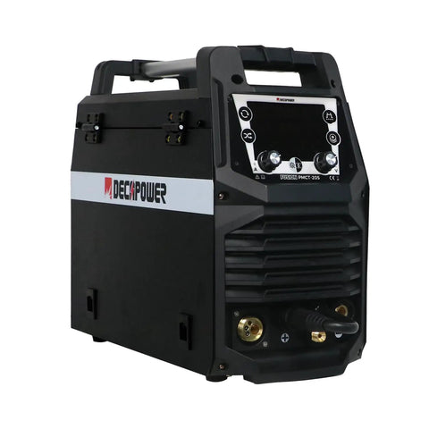 Six In One MIG MAG Pulse TIG MMA Plasma Cutter Welder With Gas Or Gasless Operation 200 Amp Max All In One Heavy Duty multi process machine