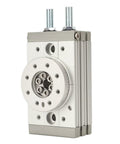 Heavy Duty Pneumatic Air Cylinder With 190 Degree Adjustable Rotating Arm Aluminum Alloy Body For Light Industry High Hardness