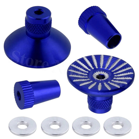 Umbrella Style Transmitter Gimbal Sticks Ends Upgrade For Remote Controllers M3 Thread CNC Machined Black Anodized