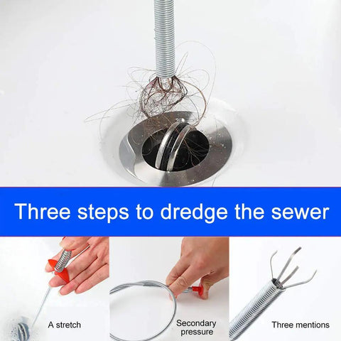 Ultra Slim 22 Inch Grabber Reacher Tool With Four Claws Flexible Pick Up Reacher For Tight Corners And Clogs Drain Hair Clog Remover For Shower Toilet Sink And Tub Great For Small Parts And Hard To Reach Items